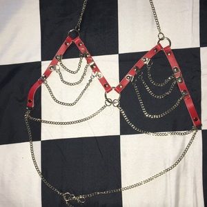 Leather Chain Harness